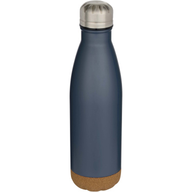 Logotrade promotional item picture of: Cove 500 ml double wall vacuum insulated stainless steel water bottle with cork details