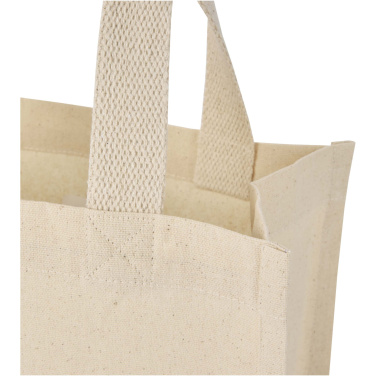 Logotrade promotional item picture of: Odessa 220 g/m² GRS recycled cotton mini gusset tote bag 9L