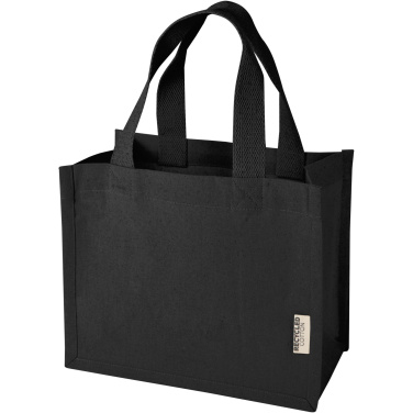 Logotrade promotional gift image of: Odessa 220 g/m² GRS recycled cotton mini gusset tote bag 9L