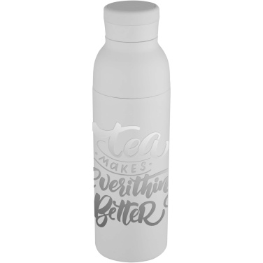 Logo trade advertising products image of: Illuminate 650 ml RCS recycled stainlesss steel double wall insulated water bottle