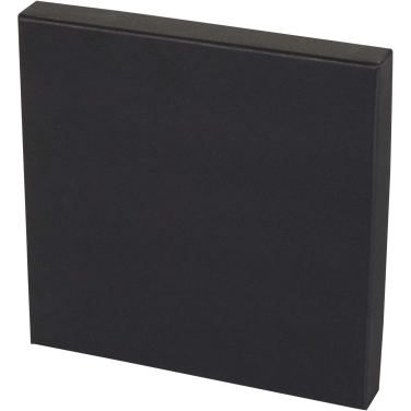 Logo trade advertising products image of: Minka RCS recycled aluminium ballpoint pen, keychain and RFID card holder gift set