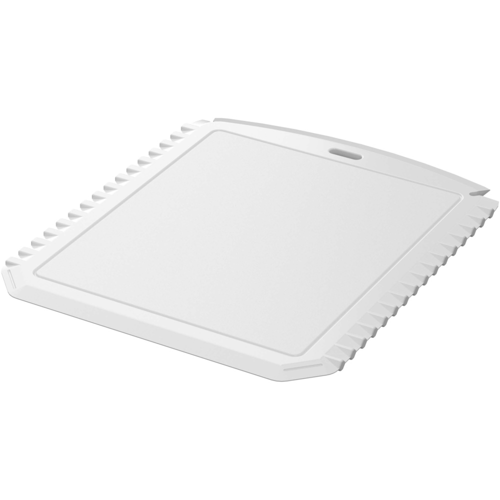 Logo trade advertising products image of: Thrym rectangular recycled plastic ice scraper