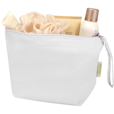 Logotrade promotional product picture of: Odisha 180 g/m² OCS organic large accessory pouch 3L