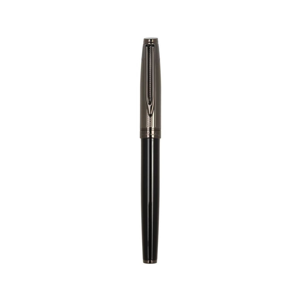 Logo trade promotional merchandise image of: Metal rollerball pen ODETTE Pierre Cardin