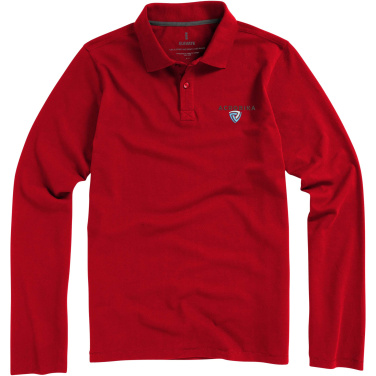 Logotrade promotional products photo of: Oakville long sleeve men's polo
