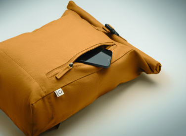Logotrade promotional product image of: Roll top backpack 390 gr/m²