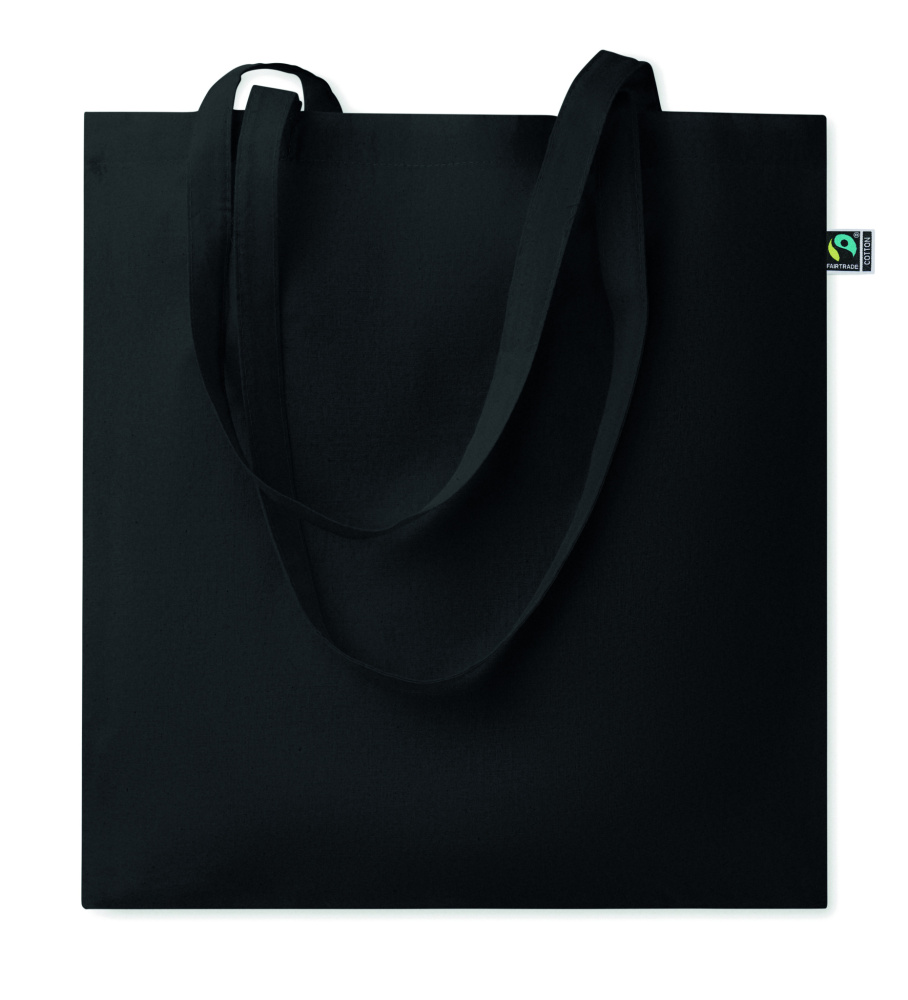 Logo trade promotional item photo of: Shopping bag Fairtrade 180gr