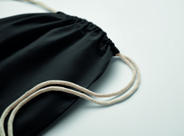 Logotrade promotional merchandise image of: Drawstring bag Fairtrade 180gr