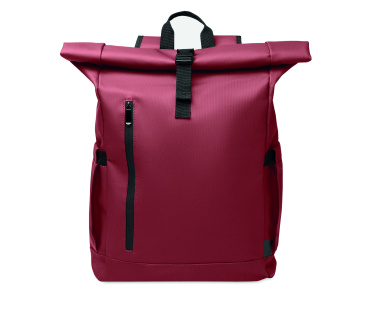 Logotrade corporate gift picture of: Rolltop laptop rucksack 600D