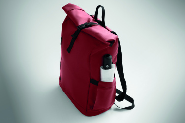 Logotrade promotional merchandise picture of: Rolltop laptop rucksack 600D