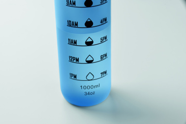 Logotrade promotional giveaways photo of: Sports water bottle RPET 1L