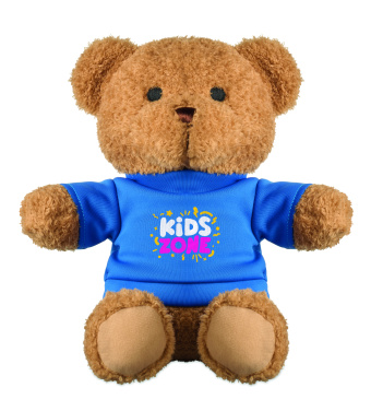 Logo trade promotional items picture of: Teddy bear with t-shirt 23 cm