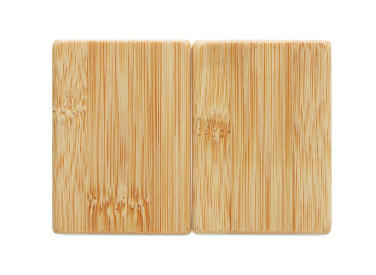 Logotrade advertising product picture of: Bamboo salt & pepper set