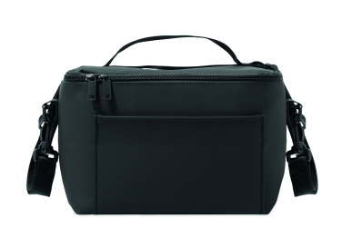 Logo trade promotional merchandise image of: PU cooler bag