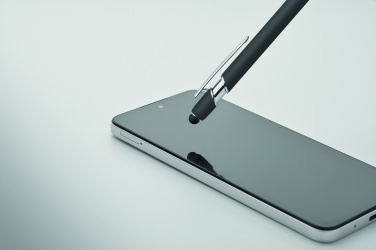 Logo trade promotional items image of: Recycled aluminium stylus pen