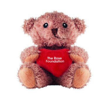 Logotrade promotional product picture of: Teddy bear plush with heart