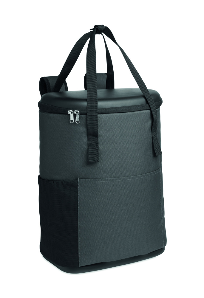 Logo trade business gift photo of: Cooler rucksack 600D RPET