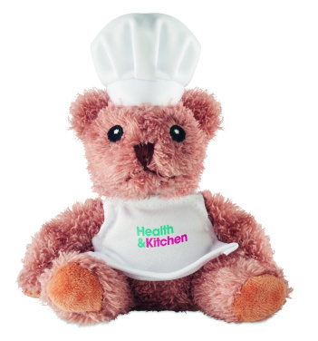 Logotrade promotional gift picture of: Teddy bear plush chef