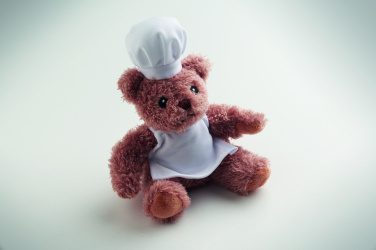 Logo trade promotional merchandise photo of: Teddy bear plush chef