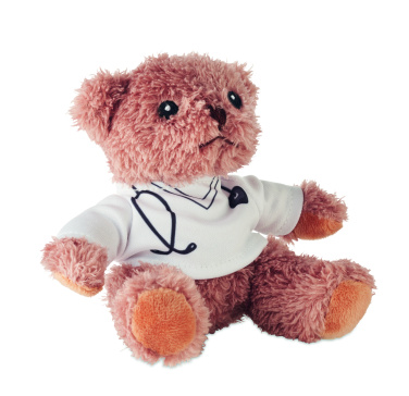 Logotrade promotional gift picture of: Teddy bear plush doctor