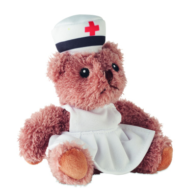Logo trade promotional products picture of: Teddy bear plush nurse