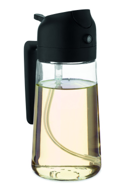 Logo trade promotional merchandise image of: Glass oil dispenser & sprayer