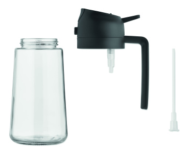 Logo trade promotional giveaways picture of: Glass oil dispenser & sprayer