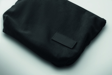 Logo trade promotional item photo of: Corduroy cosmetic bag