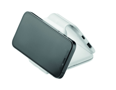 Logo trade business gift photo of: Foldable charging station