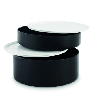 Logo trade promotional giveaway photo of: PP two-tier lunch box 950 ml