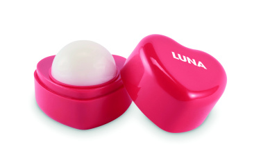 Logotrade promotional items photo of: Heart shape vegan lip balm