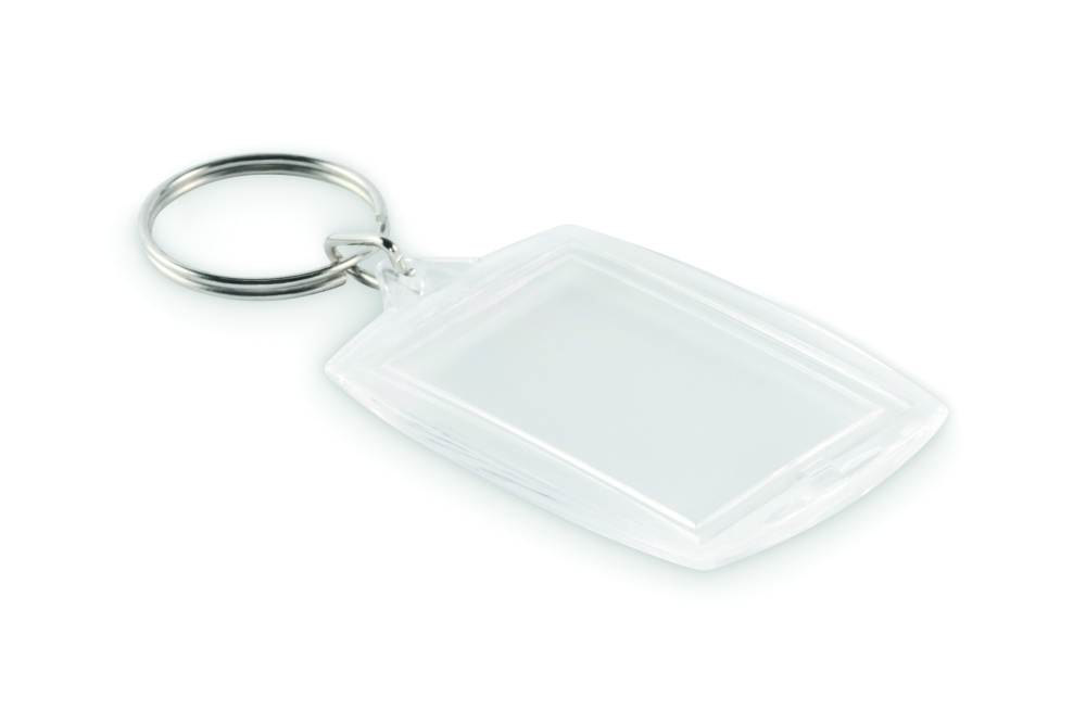 Logotrade promotional giveaway image of: Classic acrylic keyring