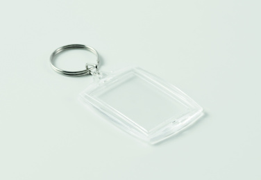 Logo trade promotional items picture of: Classic acrylic keyring