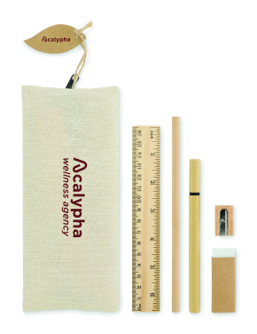 Logo trade promotional items picture of: Stationery set