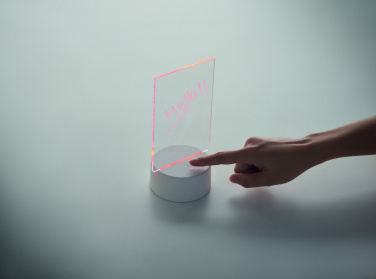 Logotrade corporate gifts photo of: Light-up LED memo board