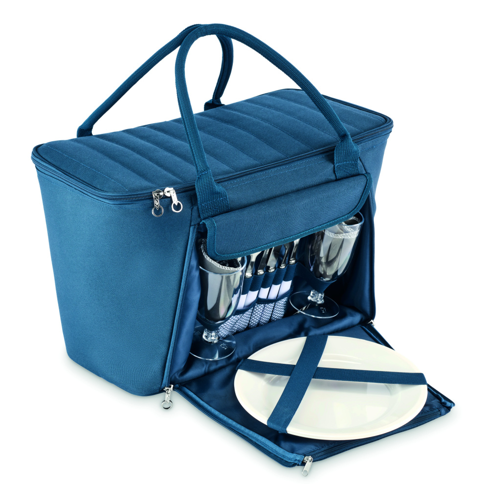 Logo trade promotional items image of: RPET picnic cooler bag