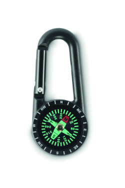 Logotrade promotional merchandise picture of: Outdoor compass with carabiner