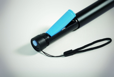 Logo trade promotional gifts picture of: Aluminium rechargeable torch