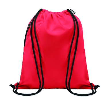 Logotrade promotional merchandise photo of: Large drawstring bag 300D RPET