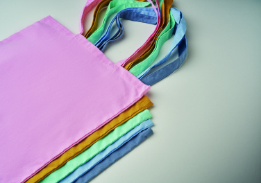 Logo trade promotional giveaway photo of: 140 gr/m² cotton shopping bag