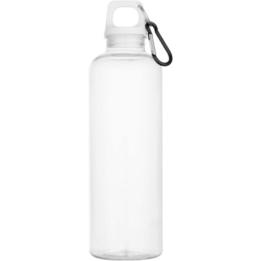Logotrade promotional merchandise photo of: Oregon 750 ml RCS recycled plastic water bottle with carabiner