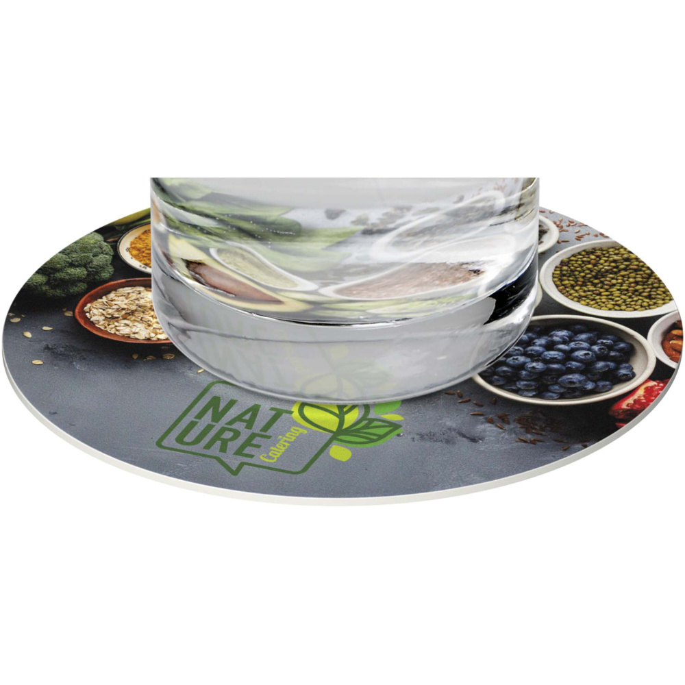 Logo trade business gift photo of: Lumin round coaster