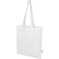 Peru Blend 180 g/m² GRS recycled cotton tote bag 7L, White