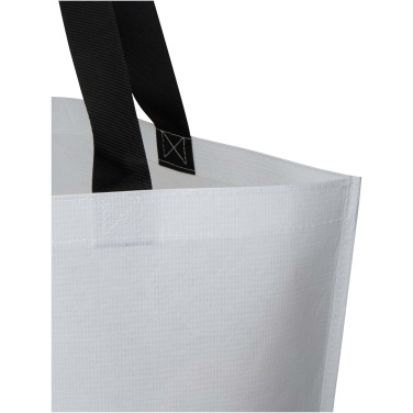 Logotrade advertising product image of: Duo GRS recycled double-laminated oversized tote bag 30L