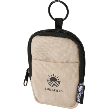 Logo trade promotional products image of: Byron Clip & Go GRS recycled small pouch 0.2L