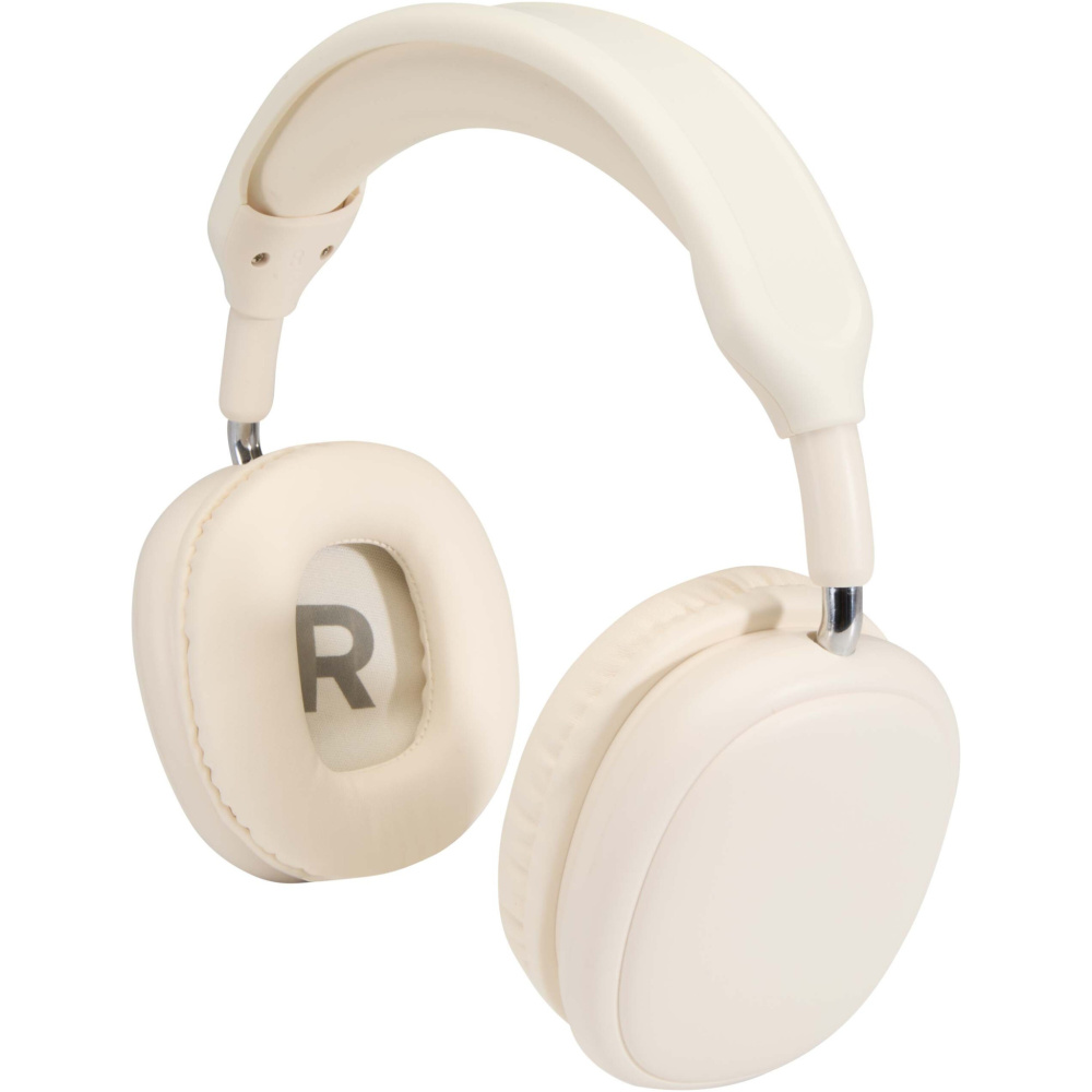 Logo trade business gift photo of: Alzir recycled plastic over-ear wireless Bluetooth® headset