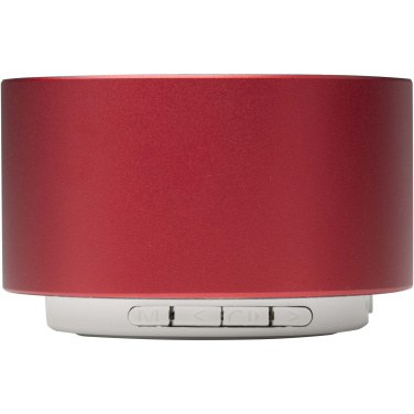 Logo trade promotional item photo of: Ankaa 3W recycled aluminium wireless Bluetooth® speaker