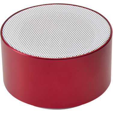 Logo trade promotional gifts picture of: Ankaa 3W recycled aluminium wireless Bluetooth® speaker