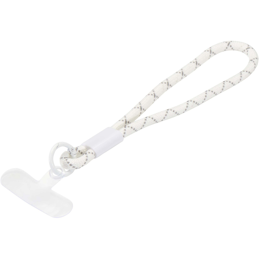 Logo trade advertising products image of: Arich recycled plastic smartphone wristband