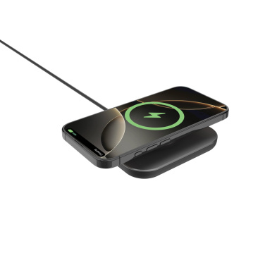 Logo trade promotional items picture of: Quantum ultra-fast 25W magnetic wireless charging pad